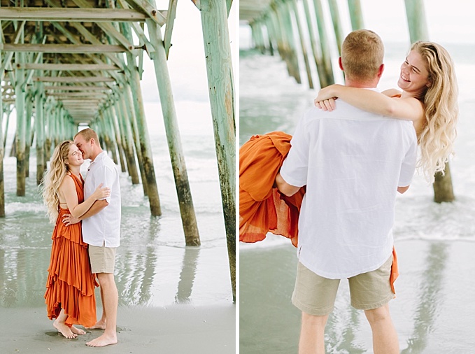 Charleston Beach Engagement Session